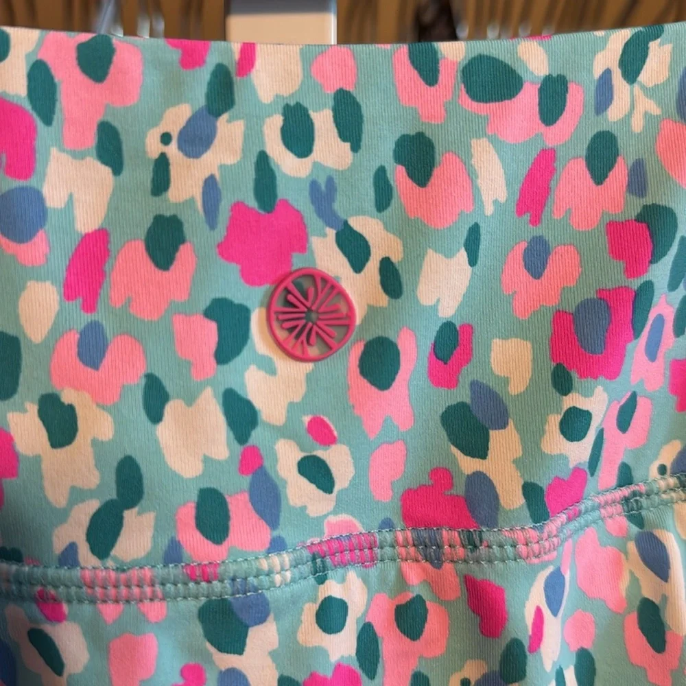 Lilly Pulitzer Luxletic Meryl Adlai Skort Skirt Sz XS Hottie Dottie UPF 50+